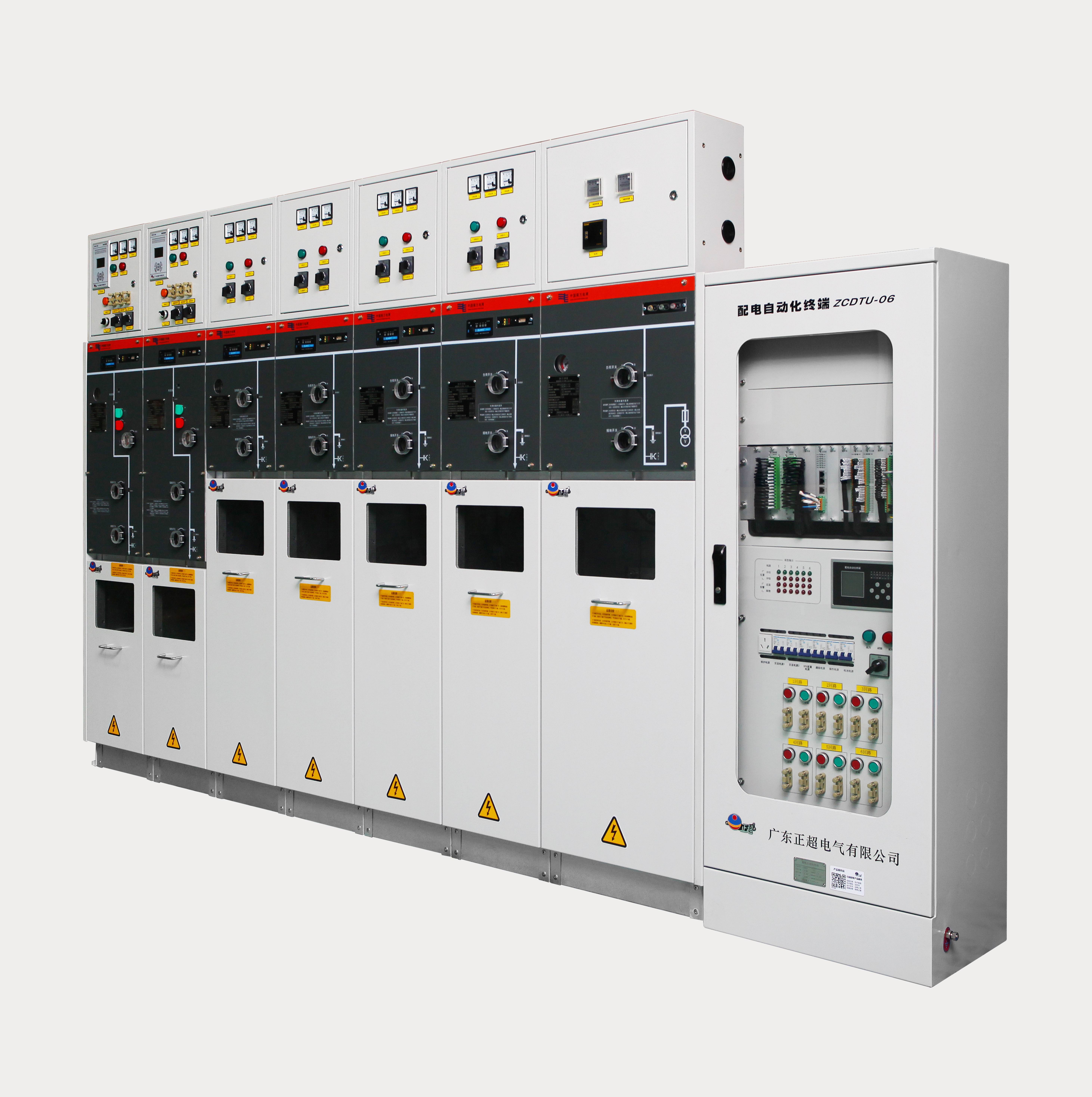 ZCSF-12 户内高压交流六氟化硫智能(néng)环网开关设备（10kV SF6环网柜）